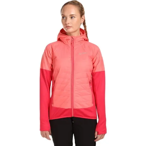 KILPI KILPI GARES Дамско хибридно яке, розово, размер