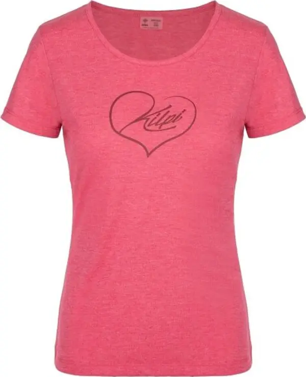 KILPI KILPI GAROVE Дамска аутдор тениска, розово, размер