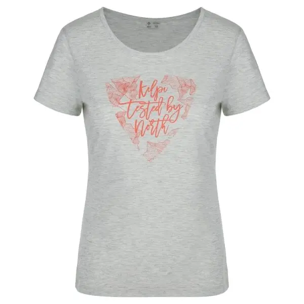 KILPI KILPI GAROVE Дамска аутдор тениска, сиво, размер