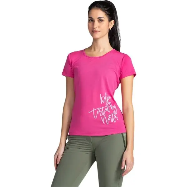 KILPI KILPI ГАРОВЕ Дамска outdoor тениска, розово, размер