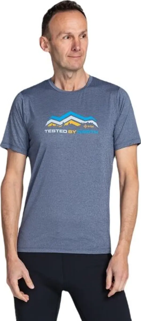 KILPI KILPI GIANO Мъжка тениска за туризъм, тъмносин, размер