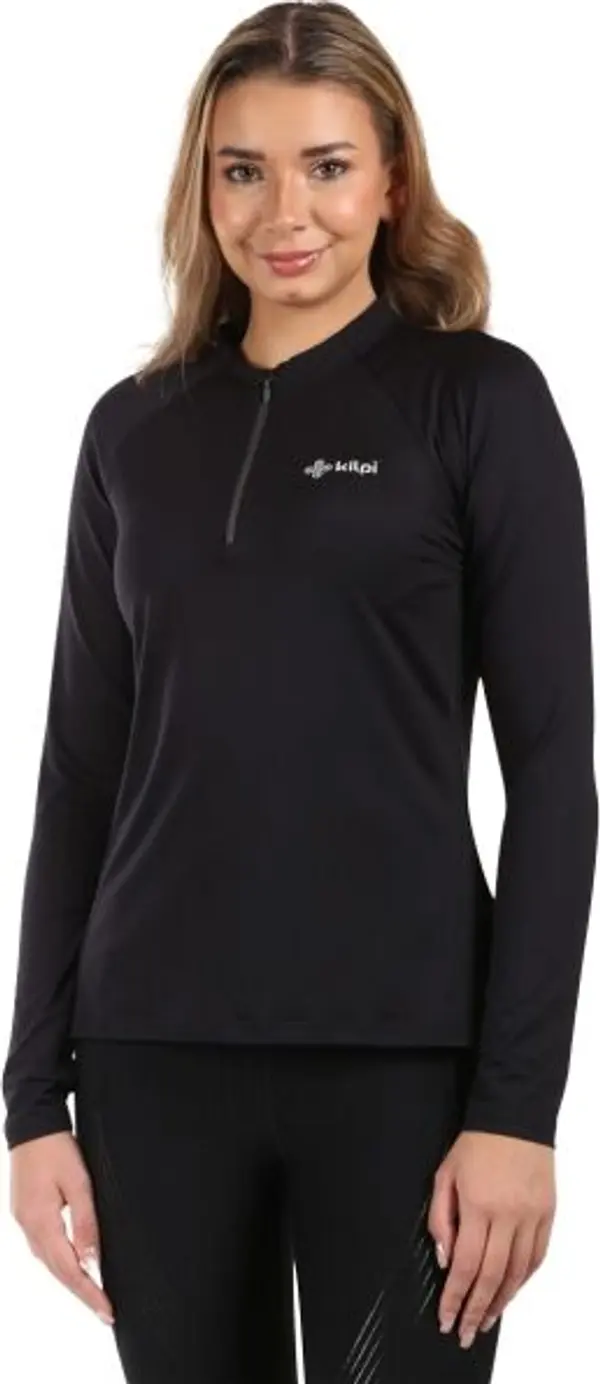 KILPI KILPI ГИМИ Дамска функционална тениска с дълъг ръкав, черно, размер