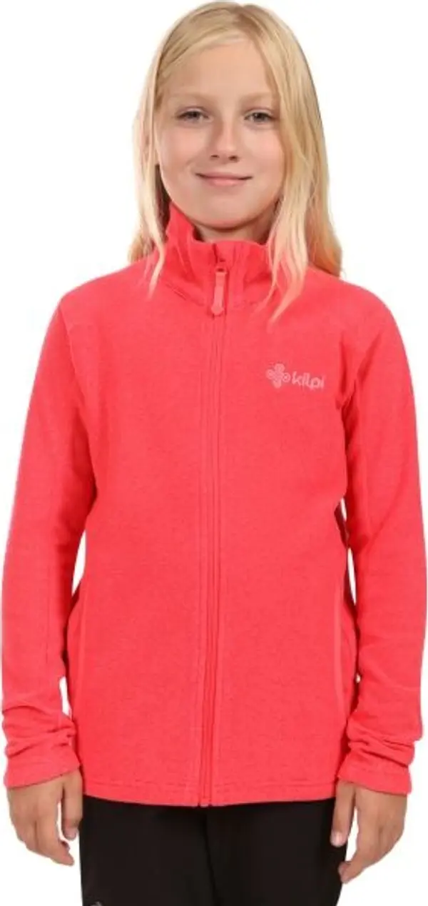 KILPI KILPI GLAMER Детски поларен суитшърт, розово, размер