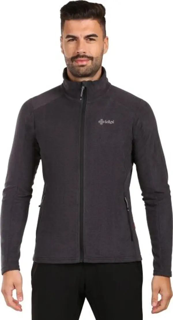 KILPI KILPI GLAMER Мъжки поларен суичър, черно, размер