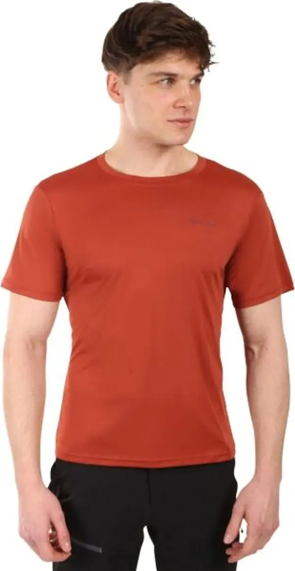 KILPI KILPI GROOVY Мъжка функционална тениска, кафяво, размер