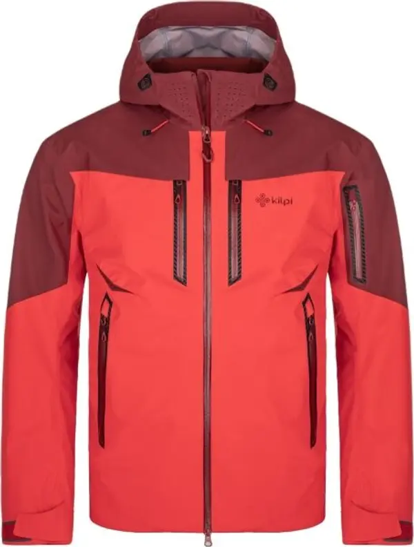 KILPI KILPI HASTAR Мъжко туристическо водоустойчиво яке, червено, размер
