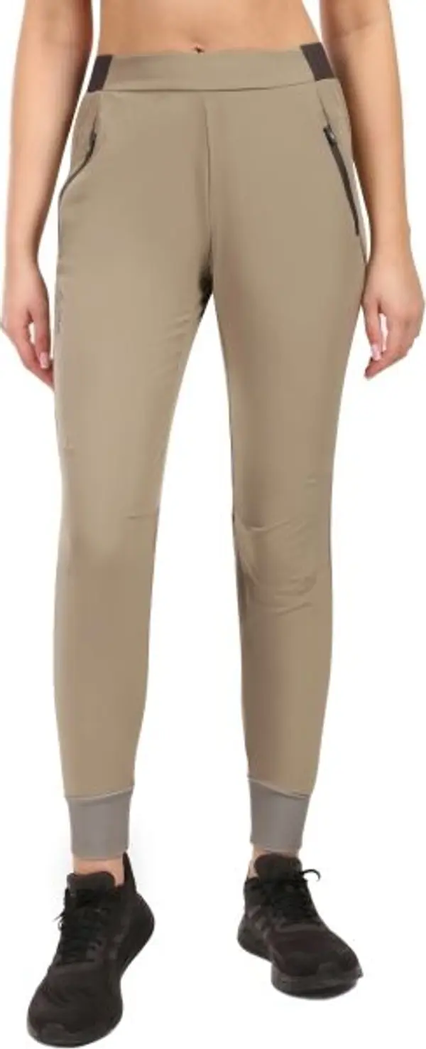 KILPI KILPI HEYES Дамски спортни панталони за бягане, khaki, размер