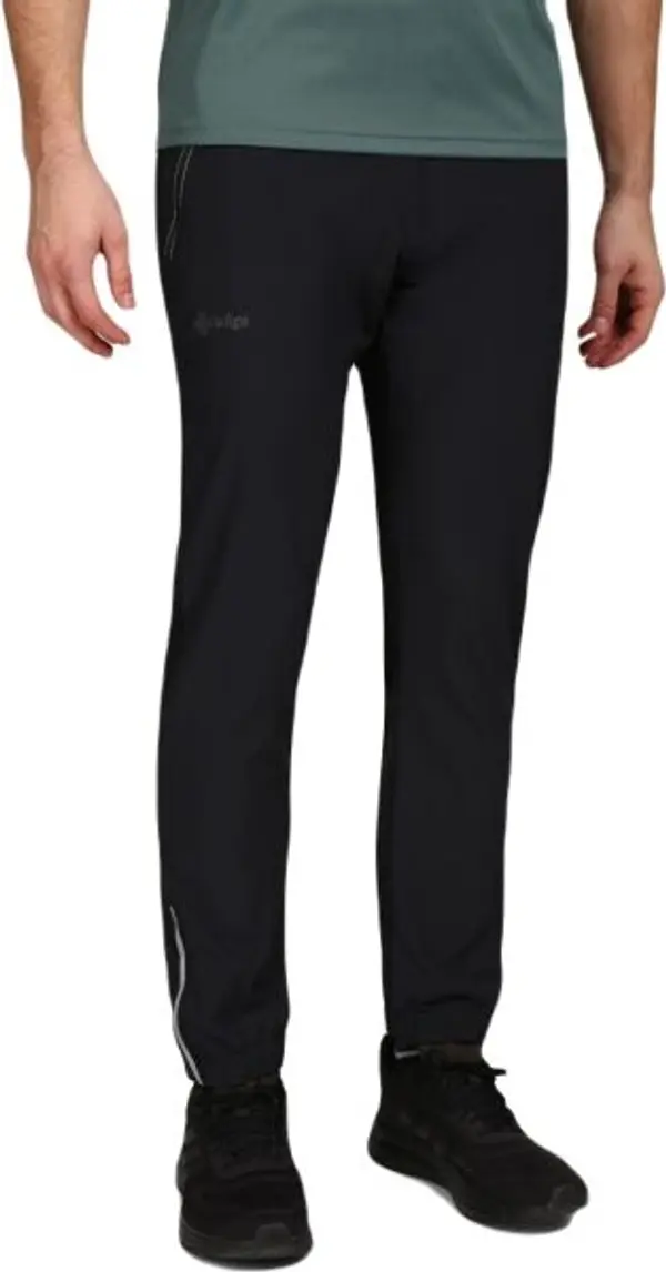 KILPI KILPI HEYES Мъжки бегови панталони, черно, размер