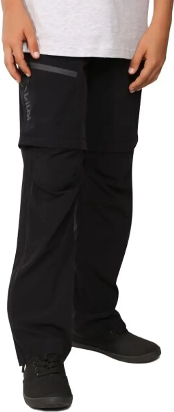 KILPI KILPI HOSIO Момчешки аутдор панталони 2 в 1, черно, размер