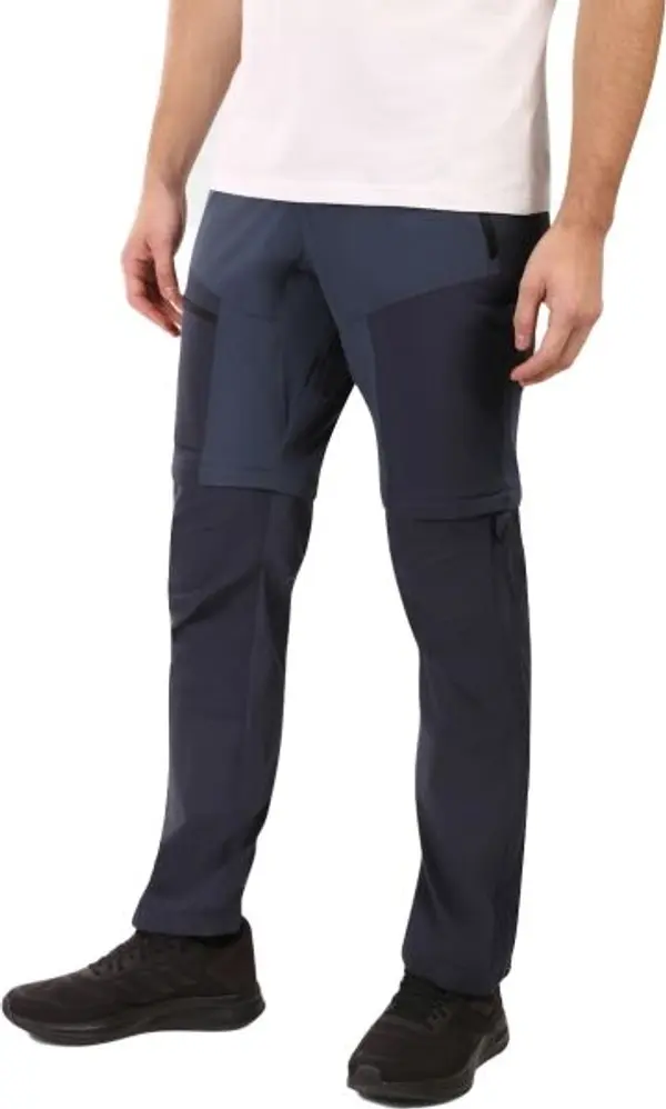 KILPI KILPI HOSIO Мъжки аутдор панталони с откачащи се крачоли, тъмносин, размер