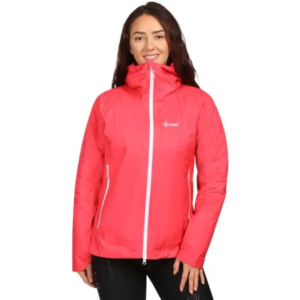 KILPI KILPI HURRICANE Дамско хардшел яке, розово, размер