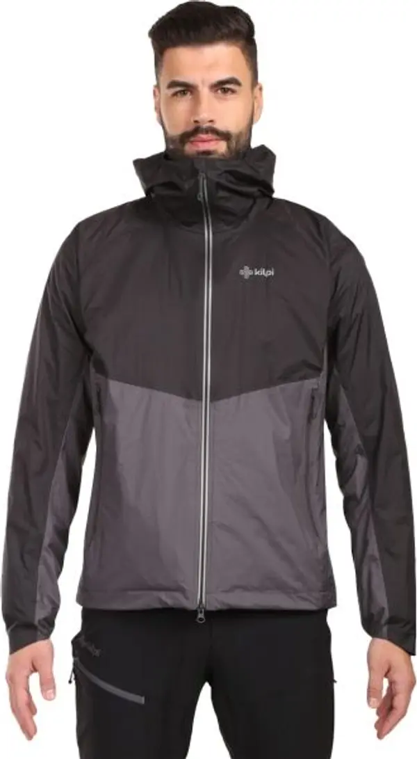 KILPI KILPI HURRICANE Мъжко хардшел яке, черно, размер