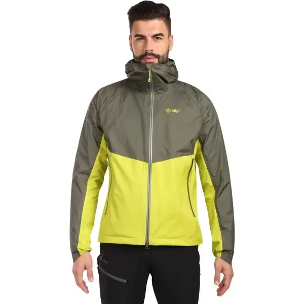 KILPI KILPI HURRICANE Мъжко хардшел яке, светло-зелено, размер