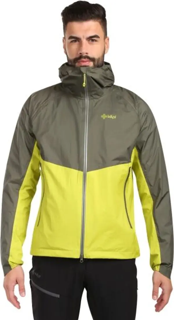 KILPI KILPI HURRICANE Мъжко хардшел яке, светло-зелено, размер