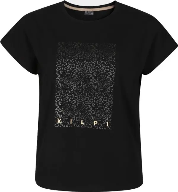 KILPI KILPI JERSIE Дамска памучна блуза, черно, размер