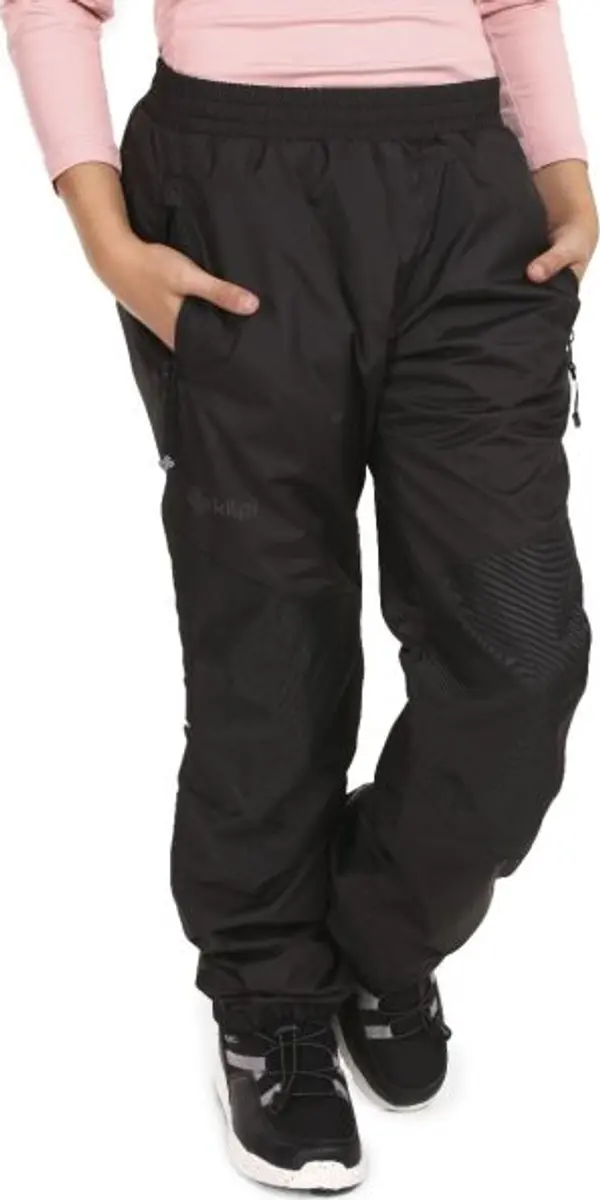 KILPI KILPI JORDY Детски аутдор топли панталони, черно, размер