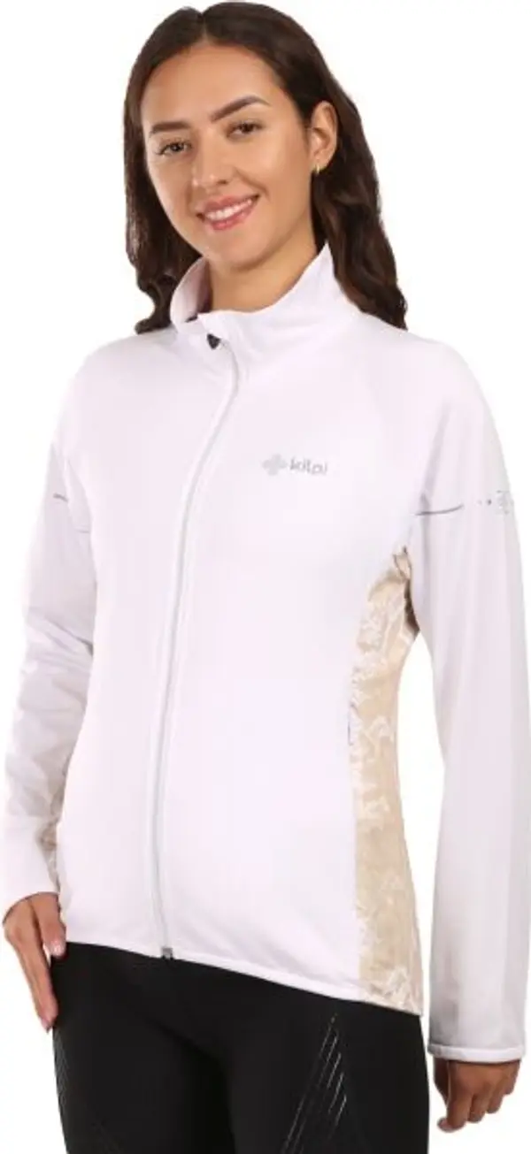 KILPI KILPI JUNIE Дамски флийс суитшърт, бяло, размер