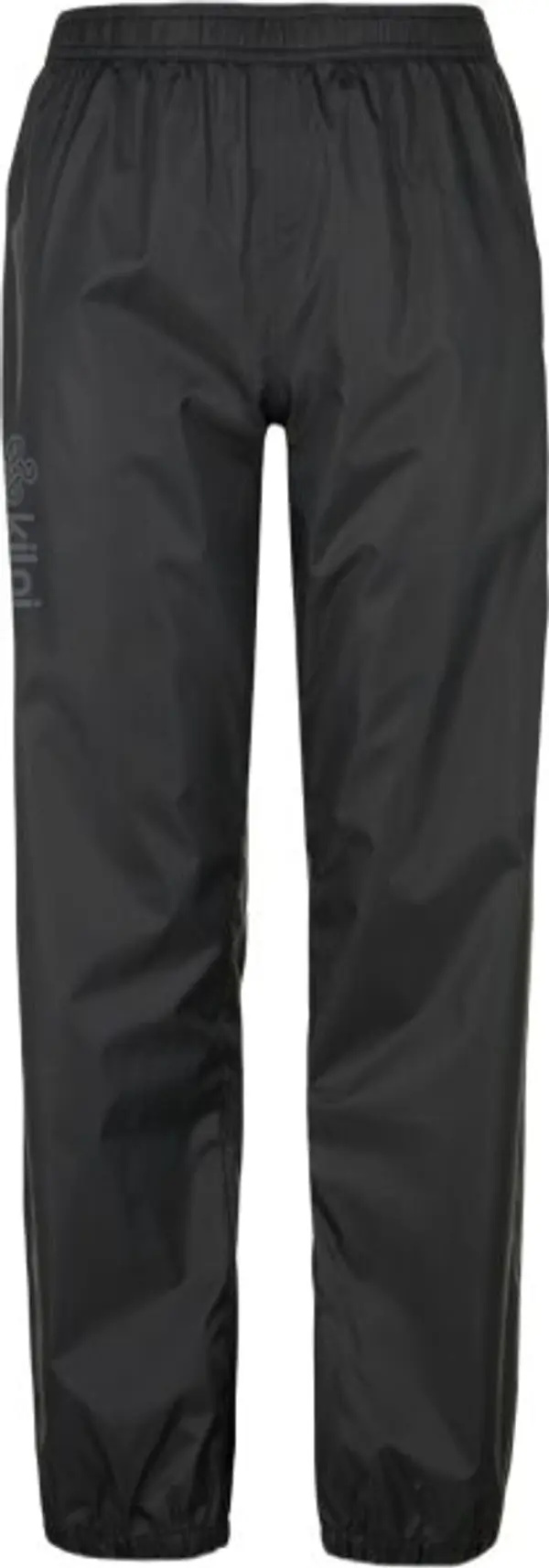 KILPI KILPI KERI Детски шушлякови панталони, черно, размер