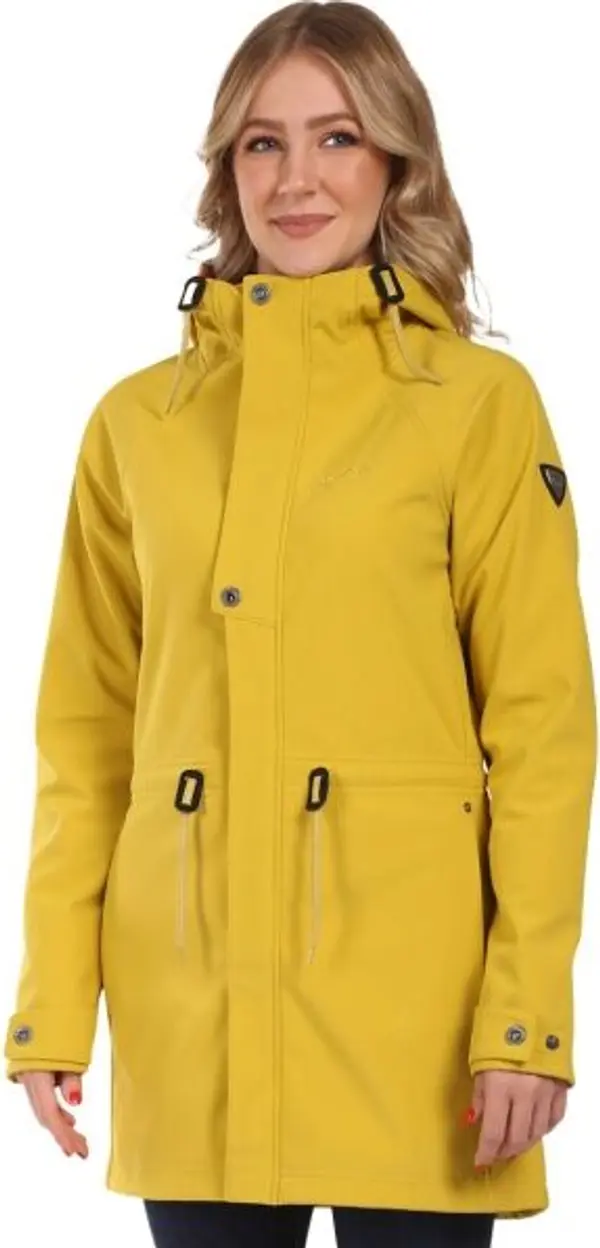 KILPI KILPI ЛАСИКА Дамско софтшел палто, златно, размер