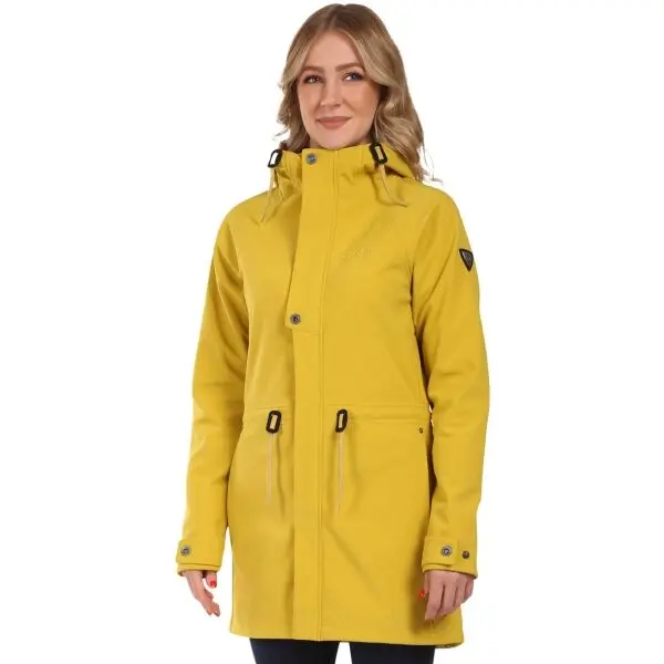 KILPI KILPI ЛАСИКА Дамско софтшел палто, златно, размер