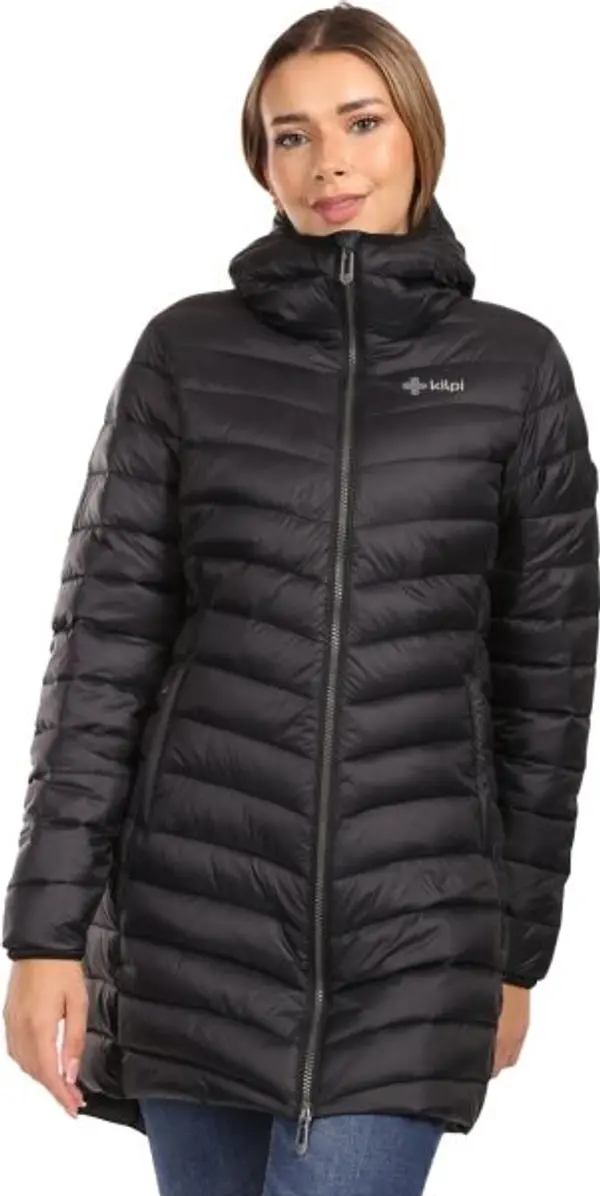 KILPI KILPI LEILA Дамско подплатено яке, черно, размер