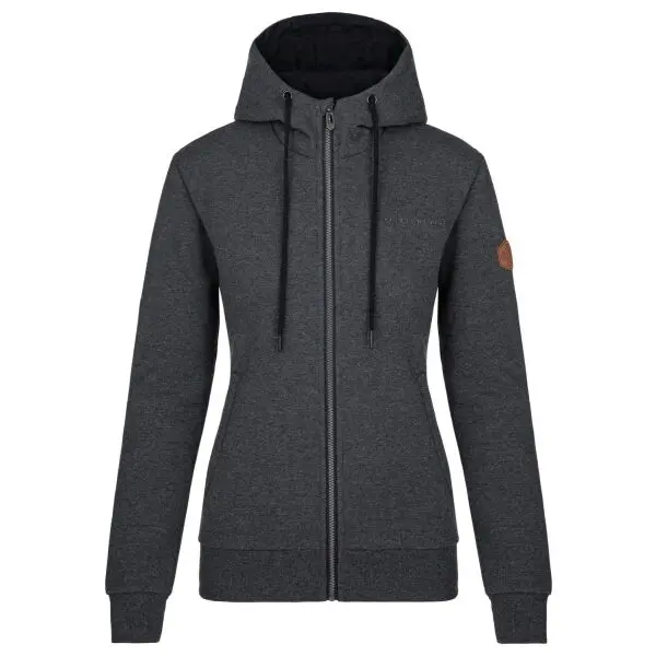 KILPI KILPI LEINES Дамски суитшърт, тъмносиво, размер