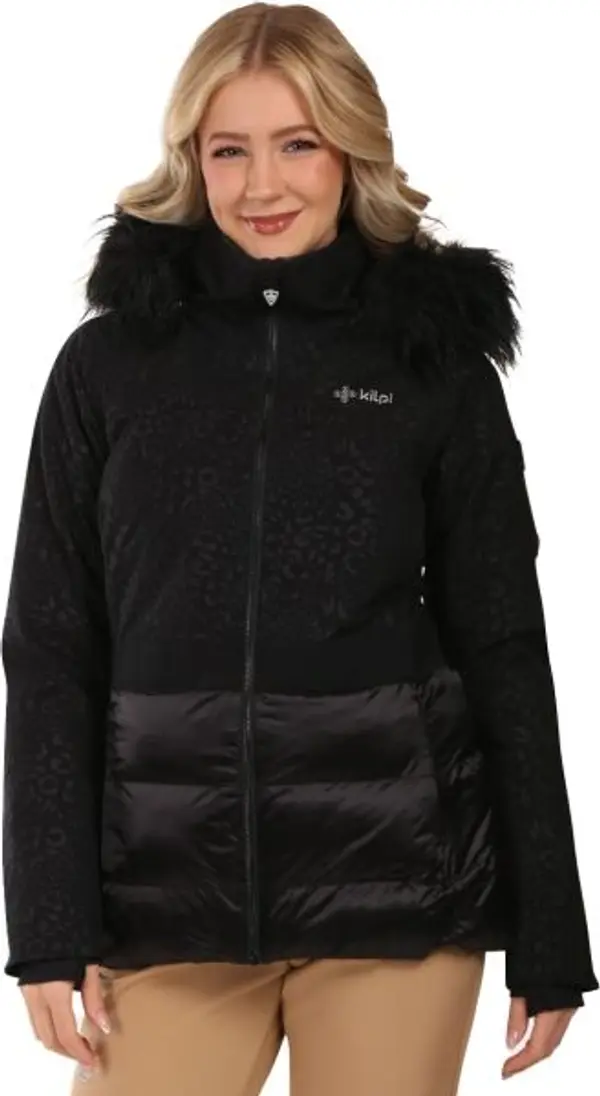 KILPI KILPI LENA Дамско ски яке с вградено отопление, черно, размер