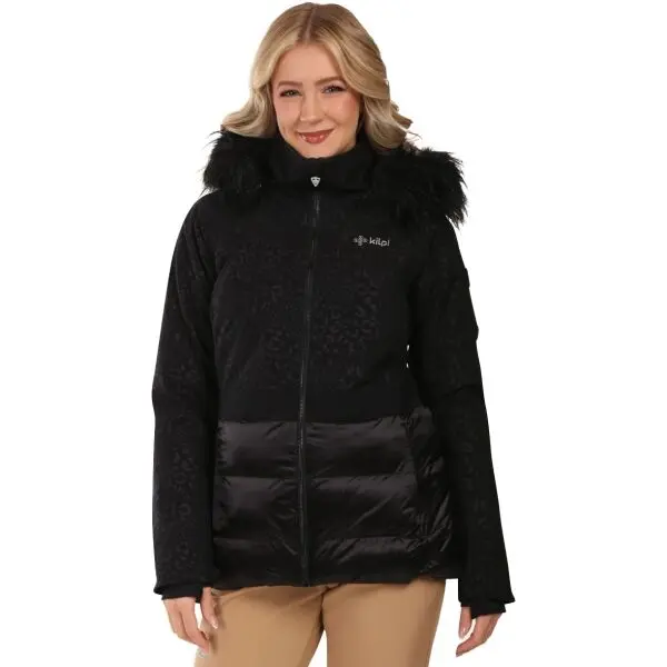 KILPI KILPI LENA Дамско ски яке с вградено отопление, черно, размер