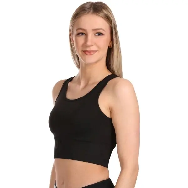 KILPI KILPI LIARA Дамски спортен топ, черно, размер