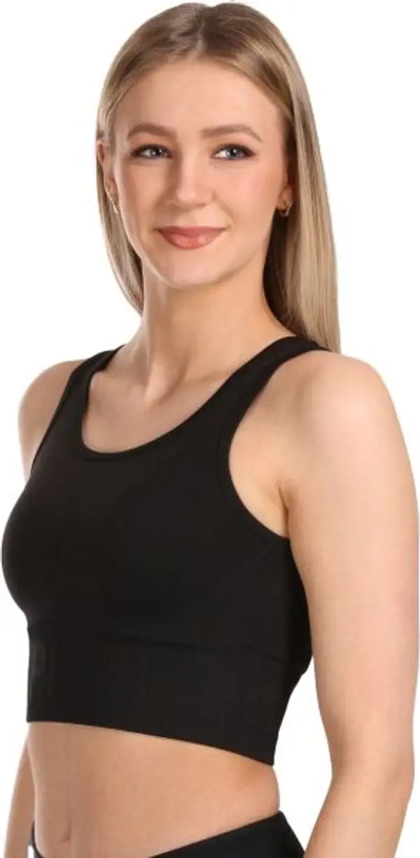 KILPI KILPI LIARA Дамски спортен топ, черно, размер