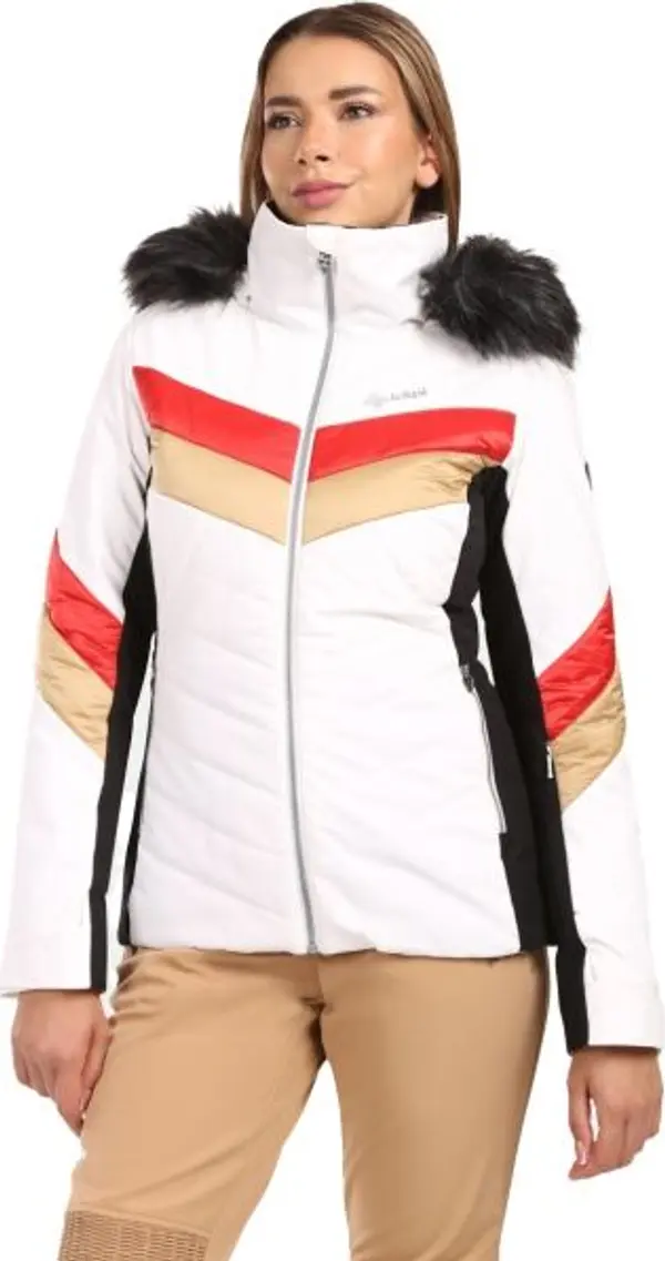 KILPI KILPI LIN Дамско ски яке, бяло, размер
