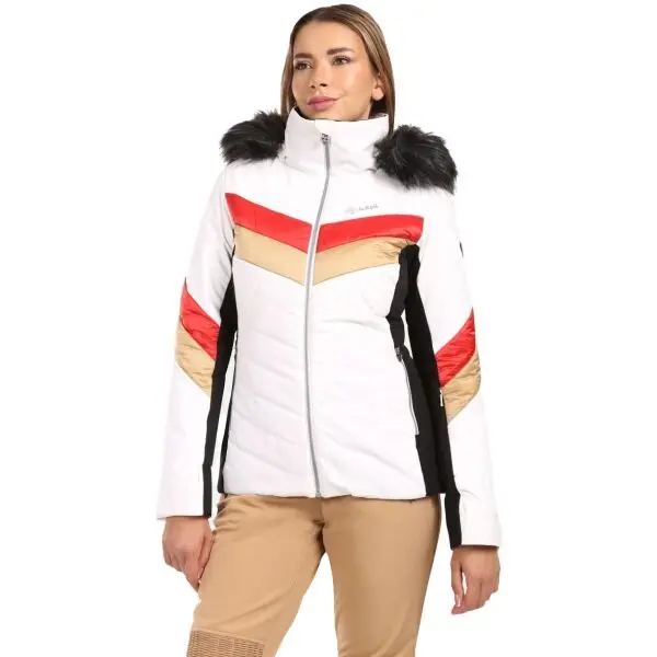 KILPI KILPI LIN Дамско ски яке, бяло, размер