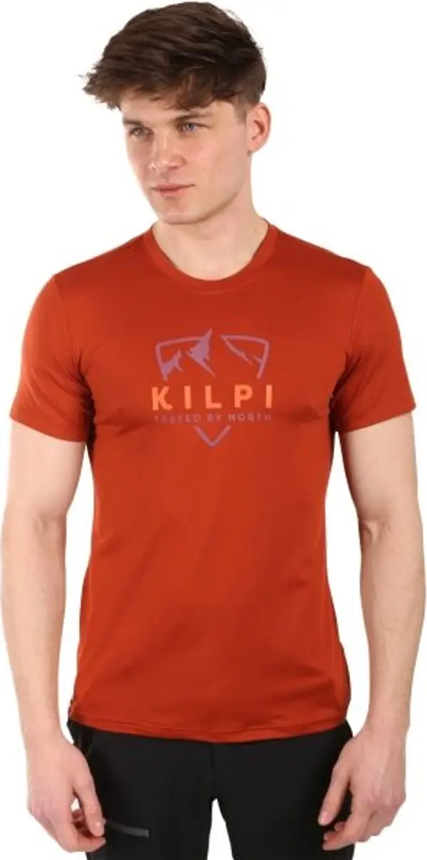 KILPI KILPI LISMAIN Мъжка функционална тениска, кафяво, размер