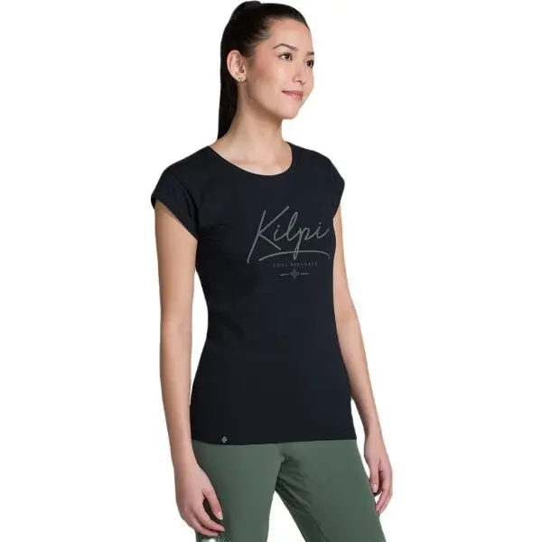 KILPI KILPI LOS Дамска тениска, черно, размер