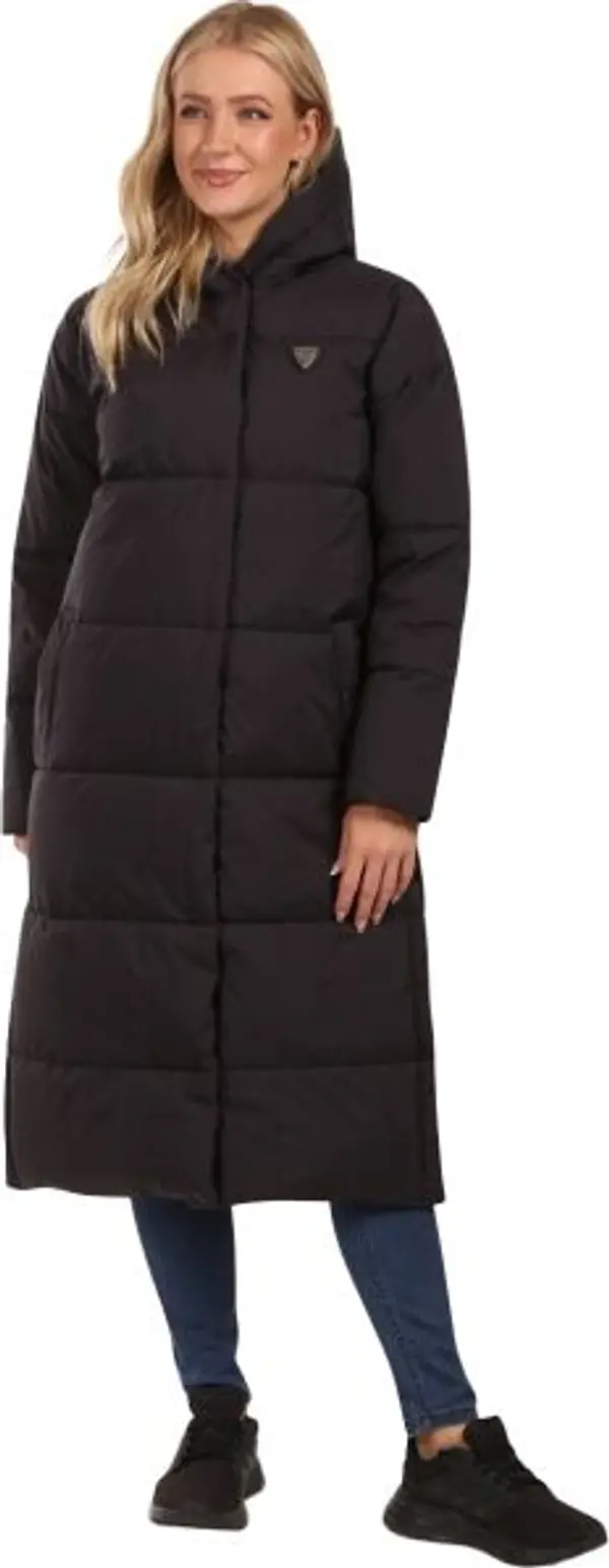 KILPI KILPI MAIRA Дамско дълго темо яке, черно, размер