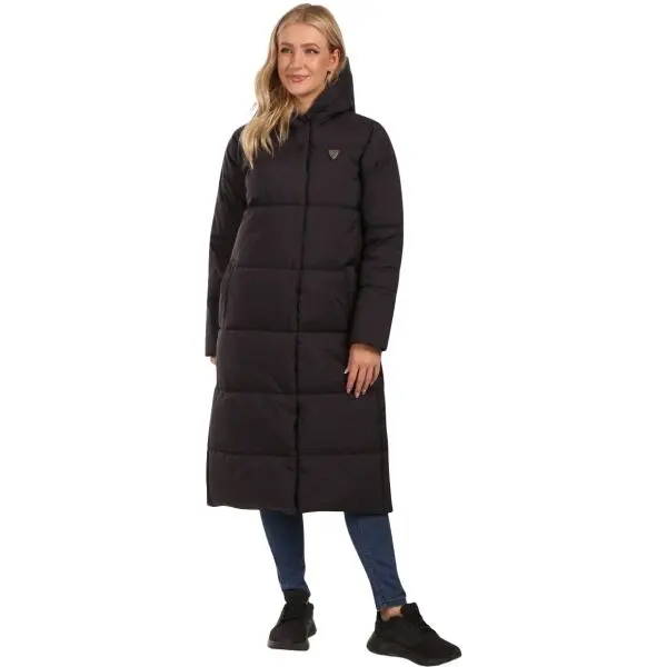 KILPI KILPI MAIRA Дамско дълго темо яке, черно, размер