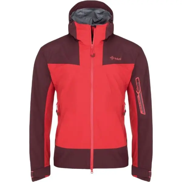KILPI KILPI MAMBA Мъжко яке с мебрана, червено, размер
