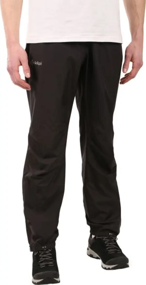 KILPI KILPI MAULES Мъжки водоустойчиви туристически панталони, черно, размер