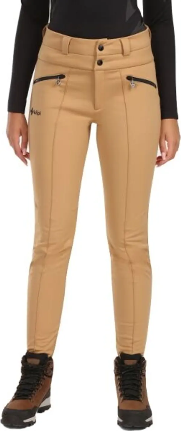KILPI KILPI MAURA Дамски ски софтшел панталони, бежово, размер 40S