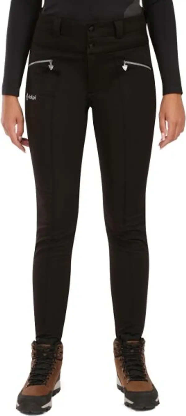 KILPI KILPI MAURA Дамски ски софтшел панталони, черно, размер 40S