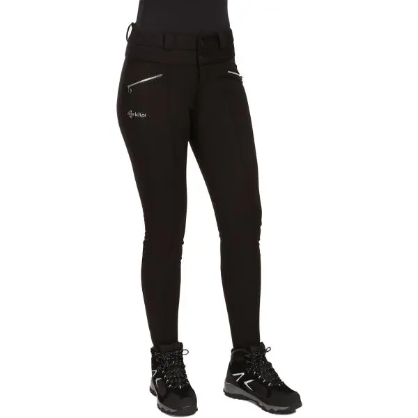 KILPI KILPI MAURA Дамски ски софтшел панталони, черно, размер