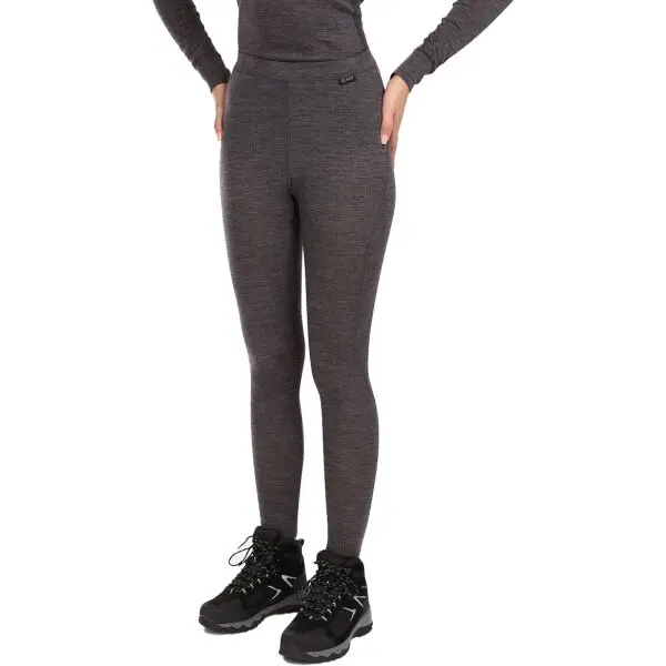 KILPI KILPI МАВОРА БОТЪМ Дамско термо бельо от мериносова вълна, тъмносиво, размер