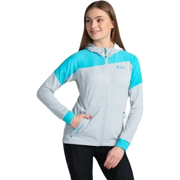 KILPI KILPI MEMPHIS Дамски суитшърт, сиво, размер