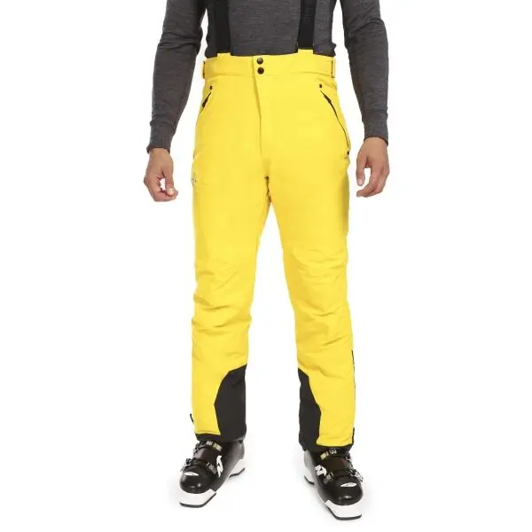 KILPI KILPI METHONE Мъжки ски панталони, жълто, размер