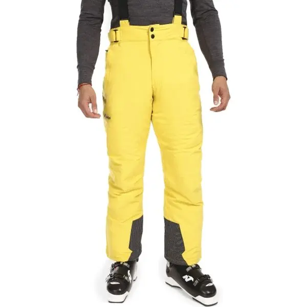 KILPI KILPI MIMAS Мъжки ски панталони, жълто, размер