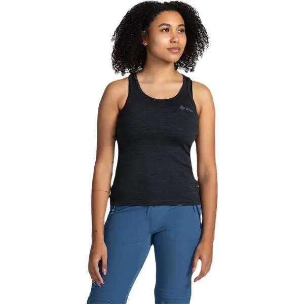 KILPI KILPI MIRIEN Дамски потник от мерино вълна, тъмносиво, размер