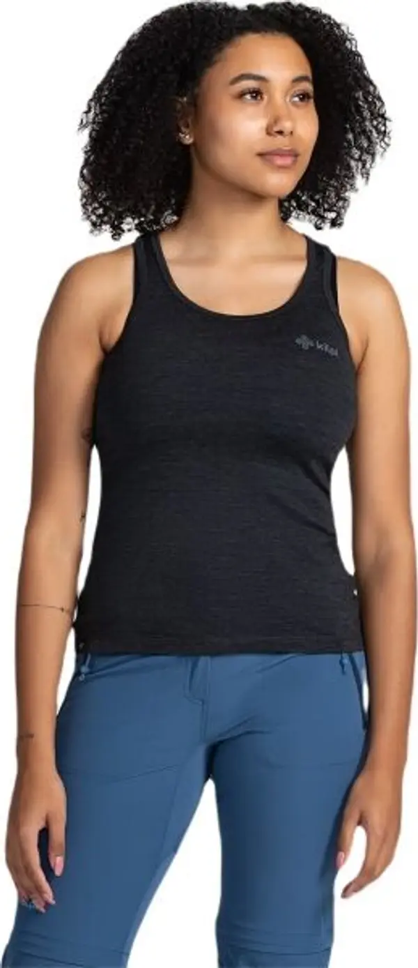 KILPI KILPI MIRIEN Дамски потник от мерино вълна, тъмносиво, размер