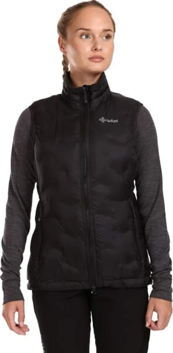 KILPI KILPI NAI Дамски топъл елек, черно, размер