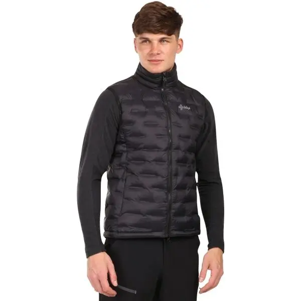 KILPI KILPI NAI Мъжки подплатен елек, черно, размер