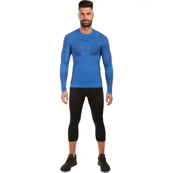 KILPI KILPI NATHAN Мъжка безшевна термо блуза, синьо, размер